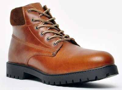 Oaktrak Baxter Men's Premium Leather Boot - Tan