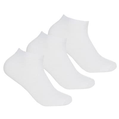 Panda Stick Women's Trainer Socks - White