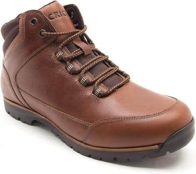Red Tape Drake Men's Leather Boot - Wood