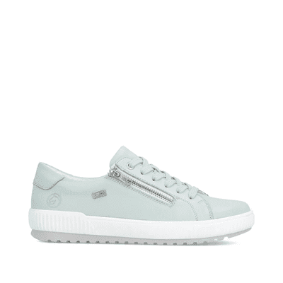 Remonte D0700-52 Women's Water-Resistant Lace-Up Trainer - Mint Green