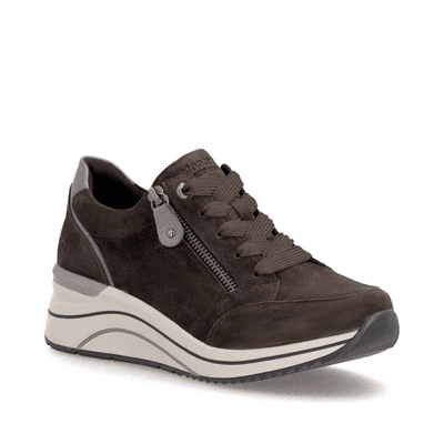 Remonte D0T03-25 Women's Side-Zip Trainer - Brown