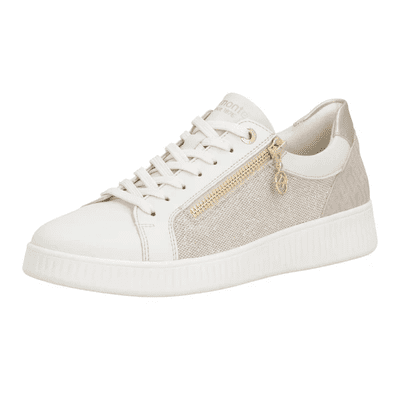 Remonte D2E00-81 Women's Casual Shoe - White Combi