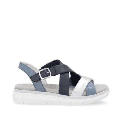 Remonte D2K53-14 Women's Sandal - Blue Combi