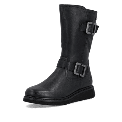 Remonte D3980-00 Women's Mid Boot - Black