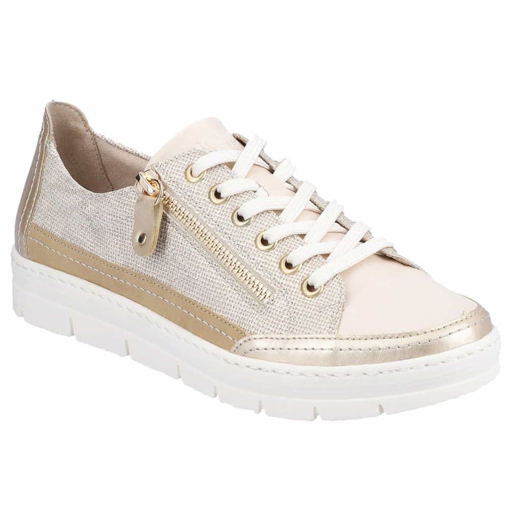 Remonte D5826-60 Women s Trainers - Beige Combi