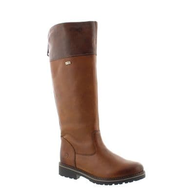 Remonte R6581-22 Women's Long Boot - Brown
