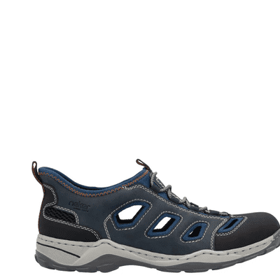 Rieker 08078-14 Men's Ready2Go Casual Summer Shoe - Blue