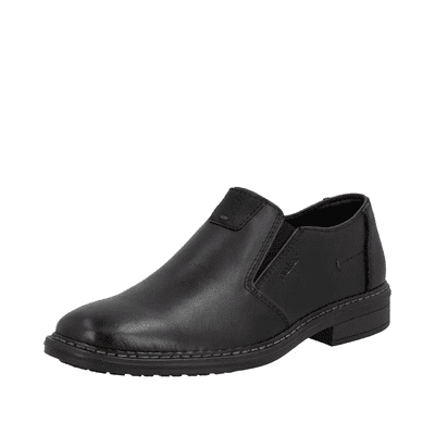 Rieker 17664-00 Men's Extra Wide Slip-On Shoes - Black