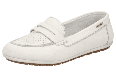 Rieker 43862-80 Women's Loafer Shoe - White