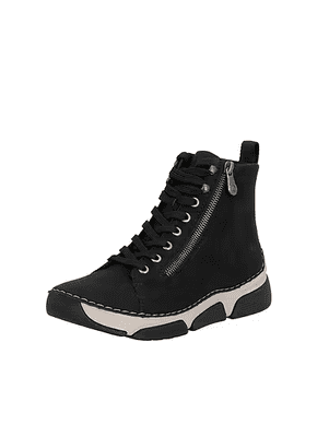 Rieker 45920-01 Women's Ankle Boot - Black