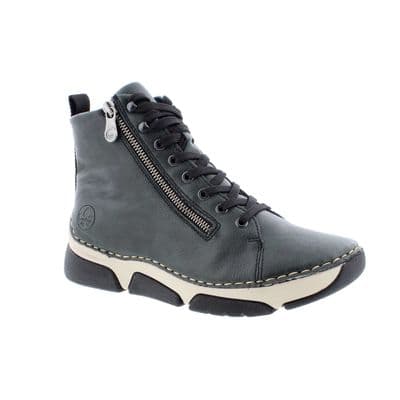 Rieker 45920-54 Women's Ankle Boot - Green