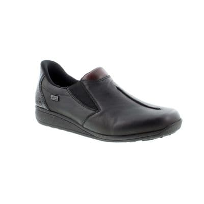 Rieker 47253-00 Ready2Go Women's Slip-On Shoe - Black