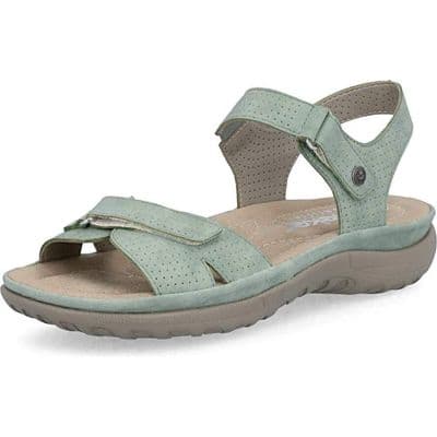 Rieker 64858-52 Women's Touch Close Sandal - Green