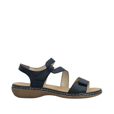 Rieker 659C7-16 Women's Sandal - Blue