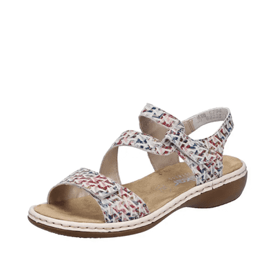 Rieker 659C7-94 Women's Sandal - Multi Combi