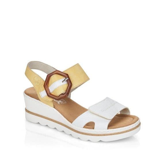 Ppsnabha Rieker Sandals Uk Sale Rieker 67476-69 Women S Sandal - Main Image