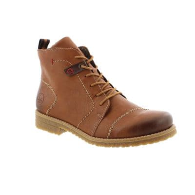 Rieker 73501-24 Women's Ankle Boots - Brown/Tan