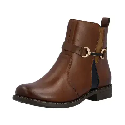 Rieker 74856-22 Women's Ankle Boot - Brown