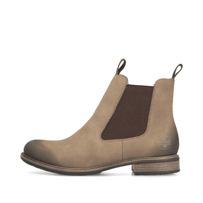 Rieker 74878-25 Women's Chelsea Boot - Brown