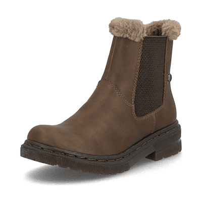 Rieker 78250-22 Women's Ankle Boot - Brown