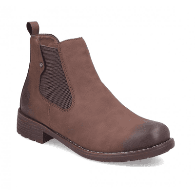Rieker 79450-24 Women's Chelsea Boot - Brown