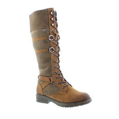 Rieker 94732-25 Women's Tall Boot - Brown