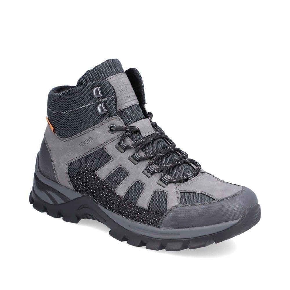 Rieker B6832-45 Men s Water Resistant Boot Grey