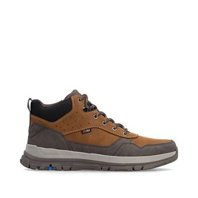 Rieker B9502-22 Men's Casual Ankle Boot - Brown