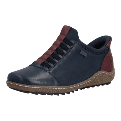 Rieker L7562-14 Women's Slip-On Shoe - Navy