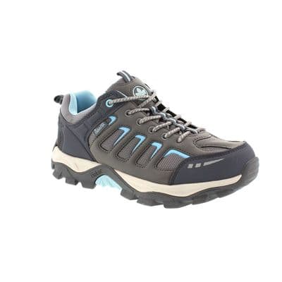 Rieker N8820-42 Women's Walking Shoe - Grey Combi
