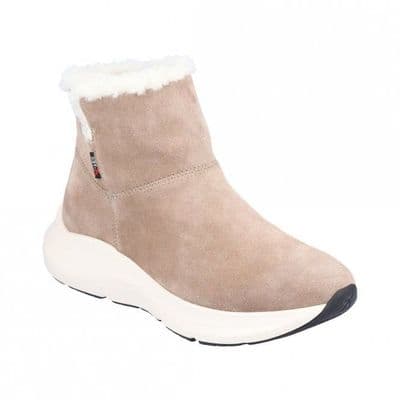 Rieker R-Evolution 42170-64 Women's Suede Boots - Beige