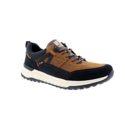 Rieker U0100-22 Men's Trainer - Brown Combi