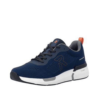 Rieker U1404-14 Men's Sport Trainer - Blue