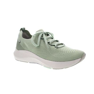Rieker W4101-52 Women's Sport Trainer - Green