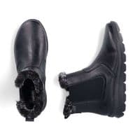 Rieker Z0061-00 Women's Ankle Boot - Black