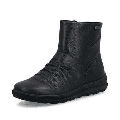 Rieker Z0066-00 Women's Ankle Boot - Black