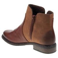 Rieker Z4951-24 Women's Ankle Boot - Brown