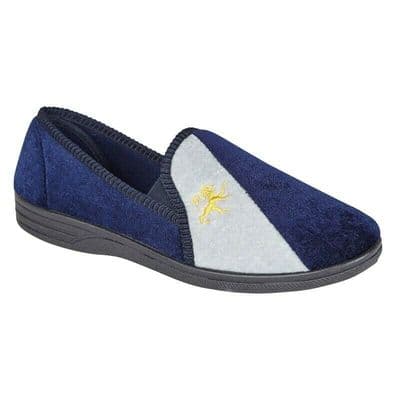 Shoe Tree Melvin Men's Slippers - Navy/Grey
