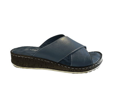 Shoozy Kayla Women's Mule Sandal - Blue