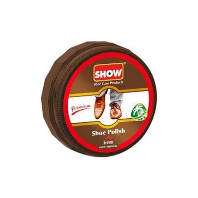 Show Caranuba Wax Shoe Polish 50ml Black/Brown/Neutral