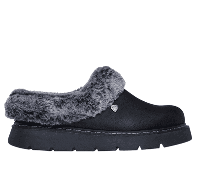 Skechers: BOBS Keepsakes - Lite Cozy Blend Women's Slipper - Black/Black