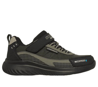 Skechers: Bounder 2.0 - Aqua Pace - Boys Kid's Trainer - Black/Olive