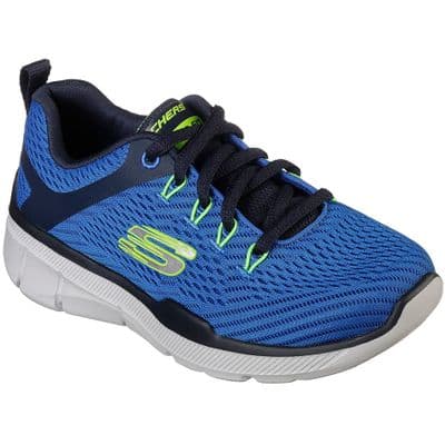 Skechers Boys Equalizer 3.0 Trainer - Blue
