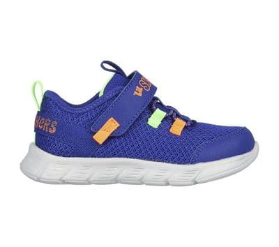 Skechers Boys Ruzo Trainers - Blue/Orange