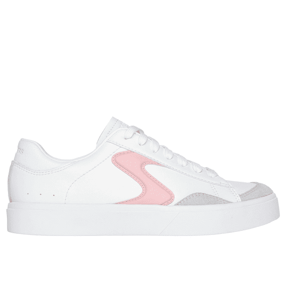 Skechers Eden LX: Slick Talk - Women's Casual Trainer - White/Pink