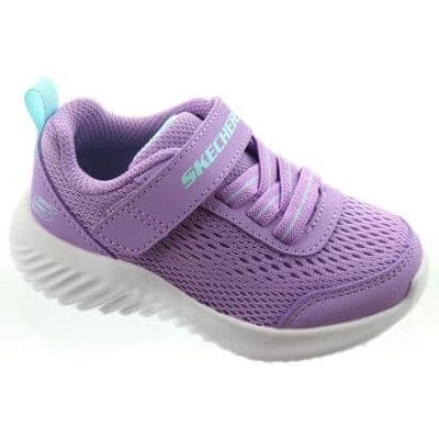 Skechers: Free And Easy Girls Trainer - Lavender