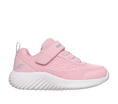 Skechers: Free And Easy Girls Trainer - Light Pink
