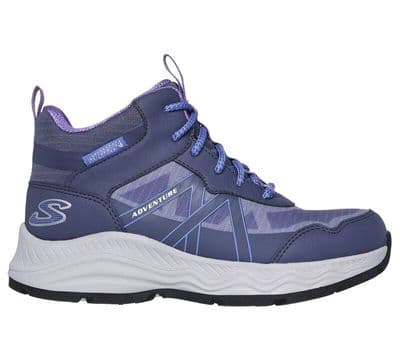 Skechers Fun Pursuit Girl's Boots - Char/Lavender