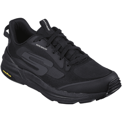 Skechers Global Jogger Covert Men's Water Repellent Trainer - Black
