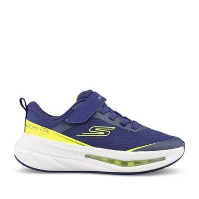 Skechers Kids: Skech-Air Flight Boys Trainer - Navy/Lime